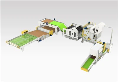 Linie de producție de vată